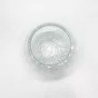 Gyertyatartó, üveg, áttetsző - 14 cm