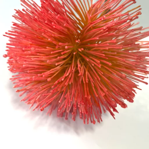 Piros színű szálas művirág, 48 cm
