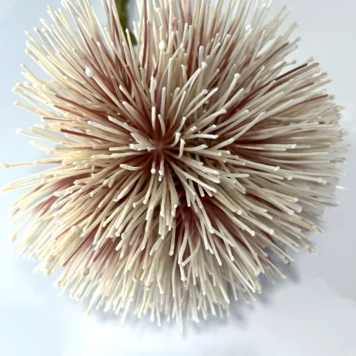 Fehér színű szálas művirág, 48 cm