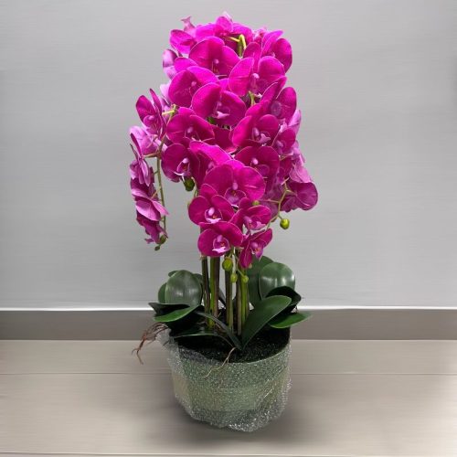 Rózsaszín mű orchidea, 80 cm