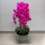 Rózsaszín mű orchidea, 80 cm