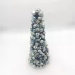 Karácsonyfa gömbökből, 45 cm - Ezüst és Szürke