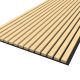 Akusztikus falpanel, MDF, 300x60 cm - Vanilla Oak