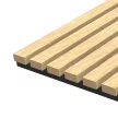 Akusztikus falpanel, MDF, 300x60 cm - Vanilla Oak
