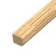 Záróelem akusztikus falpanelhez, MDF, 300x2,8 cm - Pure Oak