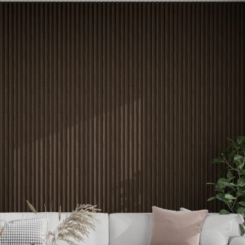 Lamella, fa hatású, WPC, 280x17 cm - Shadow Oak