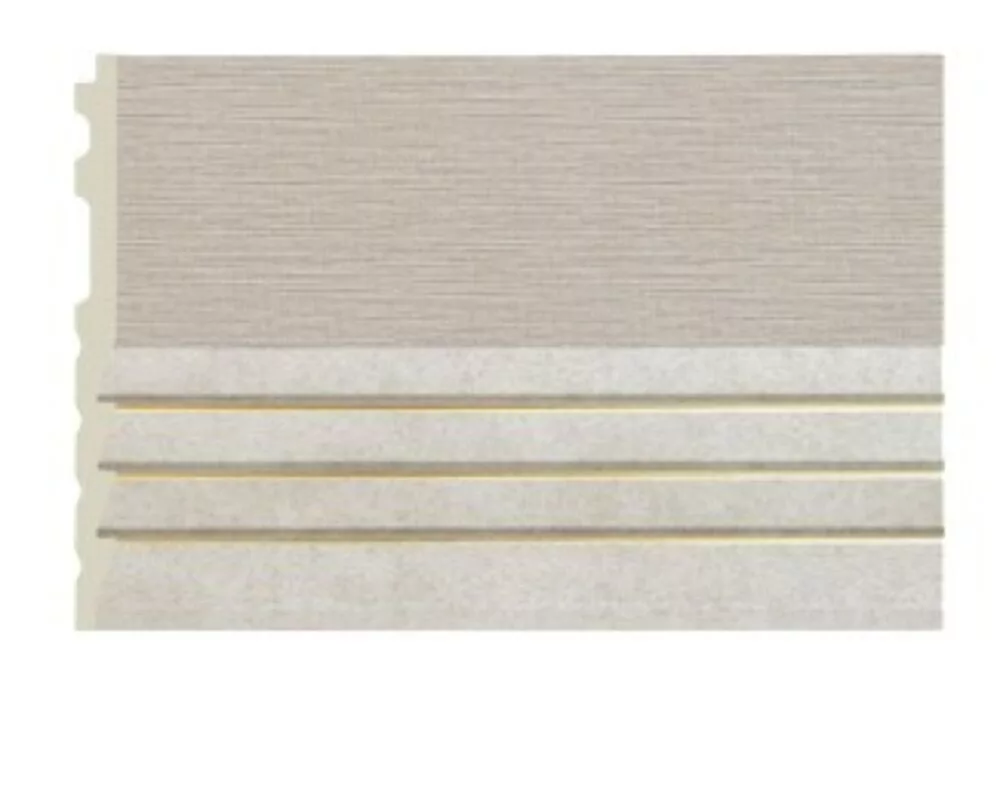 Lamella mintadarab, arany színű díszítéssel, PVC, 25 x 16 cm