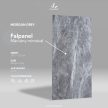Falpanel, márvány mintával, PVC, 280x120 cm - Morgan Grey