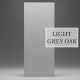 Falpanel fa mintával, 240x120 cm - Light Grey Oak