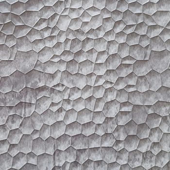 Falpanel, dombornyomott, PVC, 240x120 cm - Grey