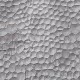 Falpanel, dombornyomott, PVC, 240x120 cm - Grey