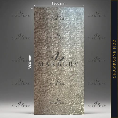 Falpanel, dombornyomott, PVC, 280x120 cm - Champagne Fizz