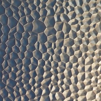 Falpanel, dombornyomott, PVC, 240x120 cm - Soft Brass