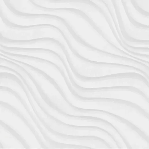 Tapéta hullám mintával, PVC, 1.06 x 15.6 m - Ezüst