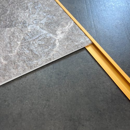 U profil, aluminium, 3 mm-es falpanelhez, 5x3x2900 mm - Bronz