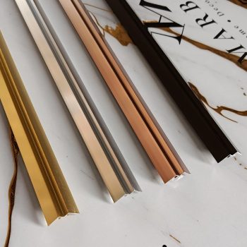   Sarokprofil, negatív, alumínium, 3000 mm, 3 mm-es falpanelhez - Ezüst