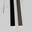 Alumínium U-profil 3-3,3 mm falpanelhez, 3000 mm - Ezüst