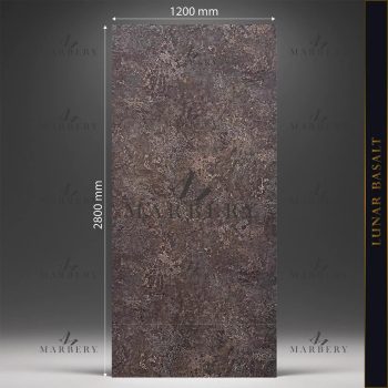 Falpanel, rusztikus, bambuszrost, 280x122 cm - Lunar Basalt