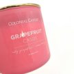Illatgyertya, Colonial Candle Pop Of Color szójagyertya 3 kanóccal, 411 g - Grapefruit & Ca