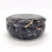 Illatgyertya, márvány mintás fém dobozban, 470 g, Black Diamond