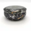 Illatgyertya, márvány mintás fém dobozban, 470 g, Black Pomegranate
