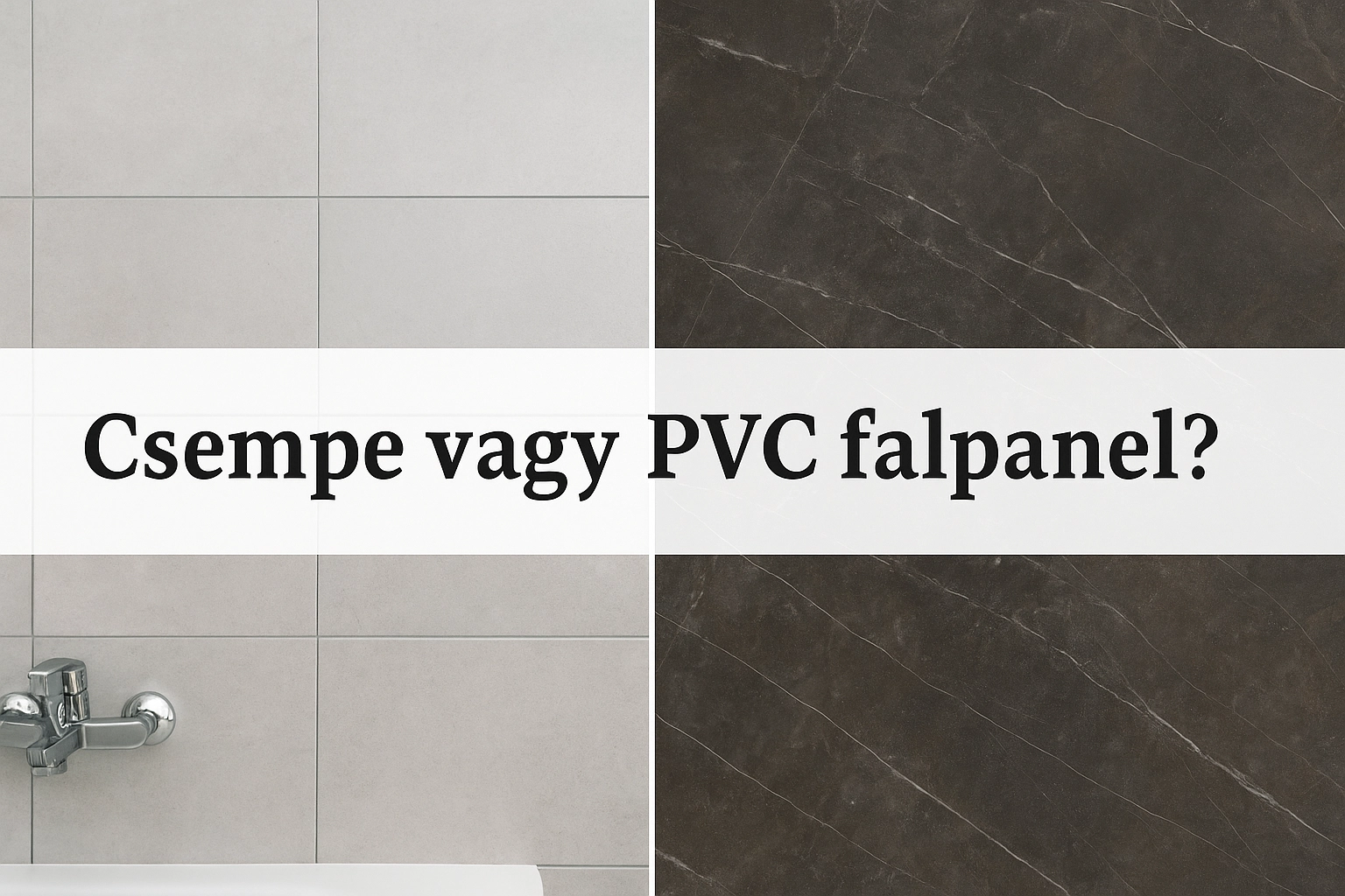 PVC falpanel fürdőszobába – Miért jobb választás, mint a csempe?
